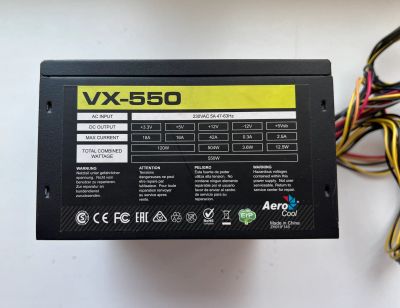 Лот: 20556212. Фото: 1. AeroCool VX-550. Корпуса, блоки питания