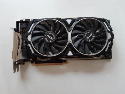Лот: 14699920. Фото: 1. Видеокарта MSI Armor OC GeForce... Видеокарты