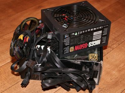 Лот: 14458569. Фото: 1. Aerocool HIGGS 850W modular 90... Корпуса, блоки питания