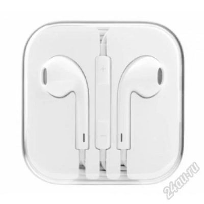 Лот: 2527948. Фото: 1. Гарнитура (Наушники) Earpods... Красноярск
