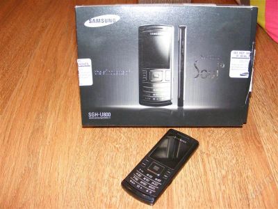 Лот: 1143304. Фото: 1. Сотовый телефон Samsung SGH-U800. Кнопочные мобильные телефоны