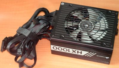 Лот: 25357502. Фото: 1. Corsair HX1000 Platinum. Корпуса, блоки питания