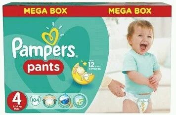 Лот: 8550520. Фото: 1. Подгузники-трусики Pampers Памперс. Детская гигиена