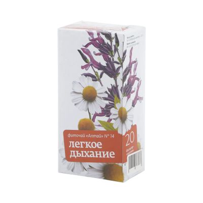 Лот: 24883435. Фото: 1. Алтай фиточай №14 Легкое дыхание... Лекарства
