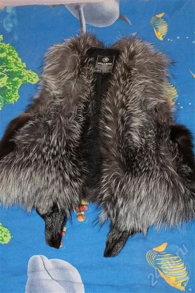 Лот: 2830954. Фото: 1. Жилетка из чернобурки!!!Срочно... Верхняя одежда