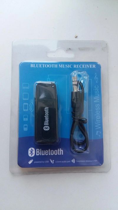 Лот: 7367853. Фото: 1. bluetooth aux адаптер для магнитолы. Автомагнитолы