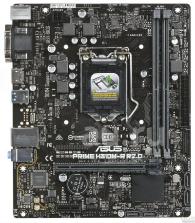 Лот: 20332028. Фото: 1. ASUS PRIME H310M-R R2.0. Материнские платы