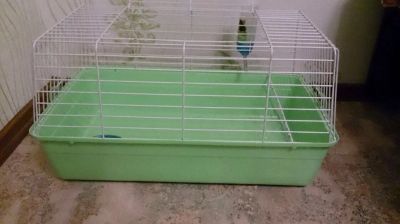Лот: 4628383. Фото: 1. Клетка для кроликов, большая вместе... Домики, переноски, клетки, когтеточки