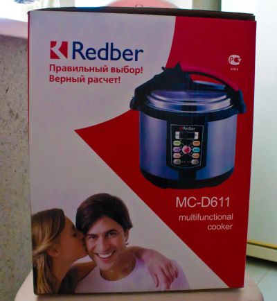 Лот: 7180529. Фото: 1. Мультиварка redber MC-D611 (новая... Кухонная