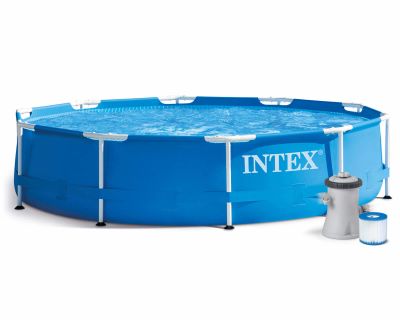 Лот: 7230662. Фото: 1. Каркасный бассейн INTEX, 3,05х0... Бассейны, аксессуары и комплектующие