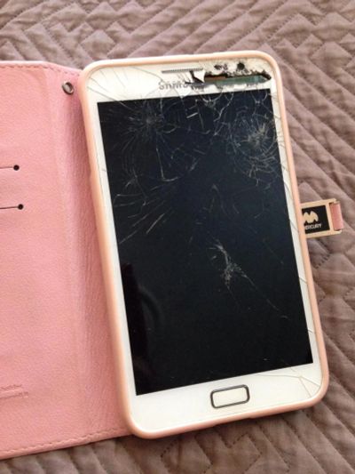 Лот: 7536047. Фото: 1. Samsung galaxy note. Аварийное... Смартфоны