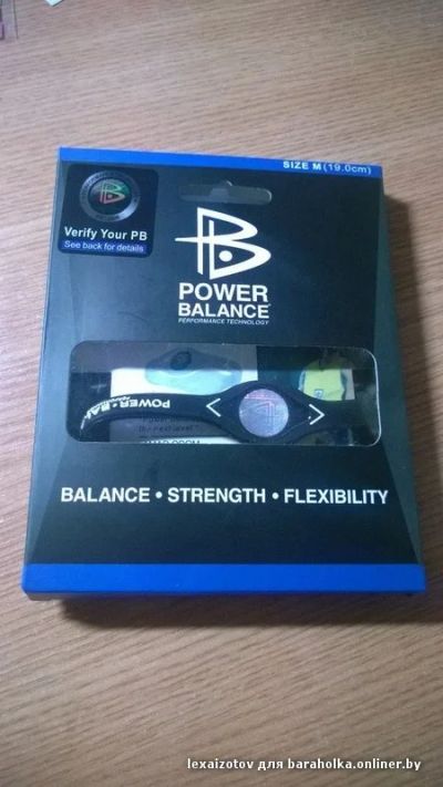 Лот: 4797145. Фото: 1. Браслет Power Balance черный размер... Спортивная символика и атрибутика