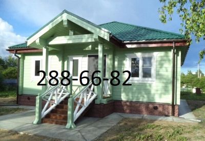 Лот: 10927675. Фото: 1. Дом8х8.5 из профилированного бруса... Срубы, бани, дома