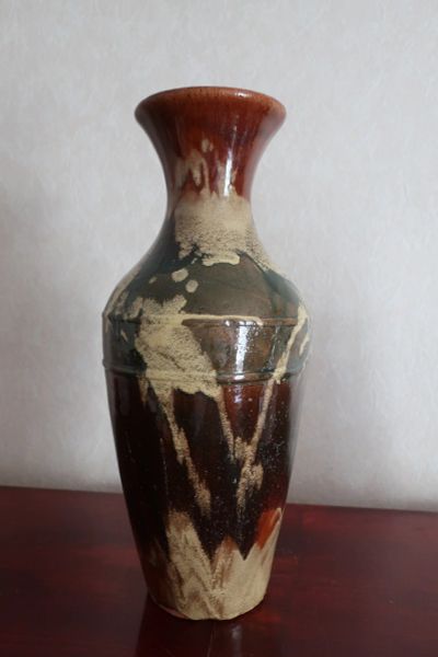 Лот: 16150163. Фото: 1. Большая керамическая ваза, высота... Вазы