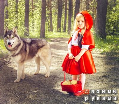 Лот: 5758156. Фото: 1. Костюм "Красная Шапочка". Детские карнавальные, праздничные костюмы