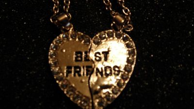 Лот: 11429994. Фото: 1. Подвеска "Best friends" новое... Кулоны, подвески