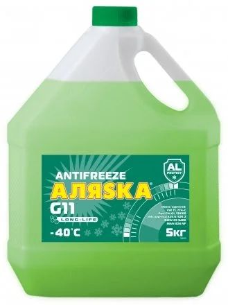 Лот: 11249194. Фото: 1. Антифриз Long Life G11 Аляска... Масла, жидкости