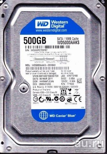 Лот: 15306527. Фото: 1. Жесткий диск Western Digital WD... Жёсткие диски (HDD)
