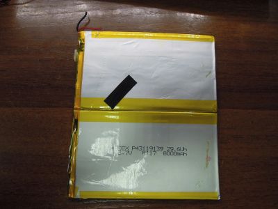Лот: 15665653. Фото: 1. АКБ 3,7V 8000mah 3,5X117X135мм... Запчасти для планшетов