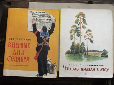 Лот: 20616095. Фото: 1. Книга Бонч-Бруевич В первые дни... Художественная для детей