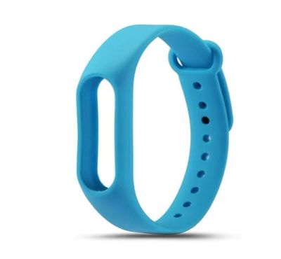 Лот: 9836236. Фото: 1. Ремешок Xiaomi Mi Band 2 Голубой... Ремешки, браслеты