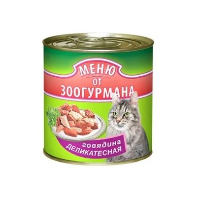 Лот: 15055383. Фото: 1. Корм Меню от а Говядина деликатесная... Корма