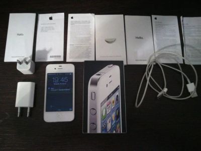 Лот: 5204111. Фото: 1. iphone 4 8gb Original. Смартфоны