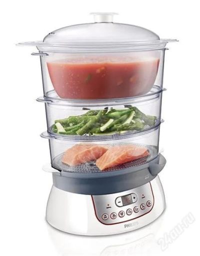 Лот: 3131742. Фото: 1. Пароварка Philips HD9140. Кухонная