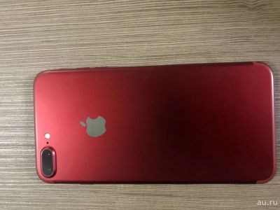 Лот: 13793421. Фото: 1. iPhone 7 plus 128GB Red. Смартфоны