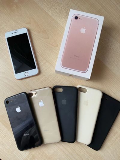 Лот: 16856005. Фото: 1. iPhone 7 32gb rose gold. Смартфоны