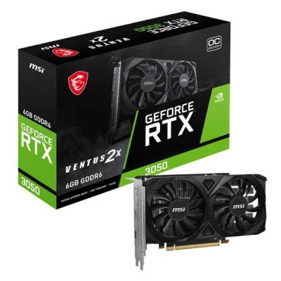 Лот: 25119593. Фото: 1. Видеокарта MSI RTX 3050 Ventus... Видеокарты