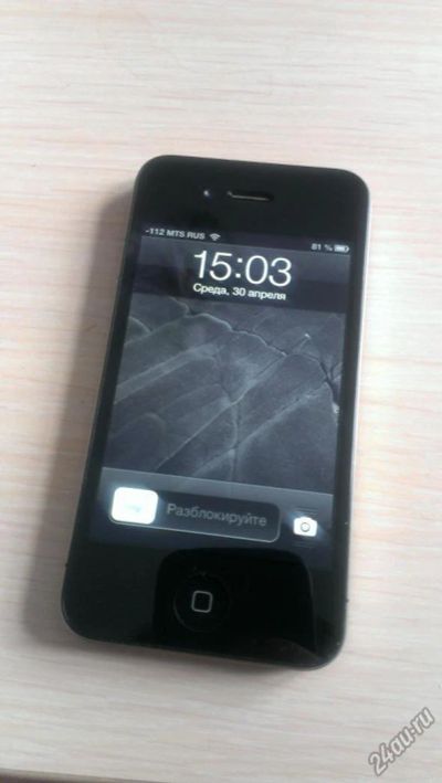 Лот: 5640597. Фото: 1. iphone 4 (8 gb). Смартфоны