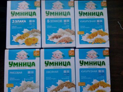 Лот: 5799174. Фото: 1. сухие каши. Детское питание