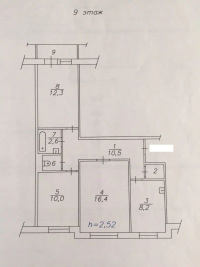 Лот: 15037230. Фото: 1. Продам 3-комн. кв. 65 кв.м. Красноярск... Квартиры, студии