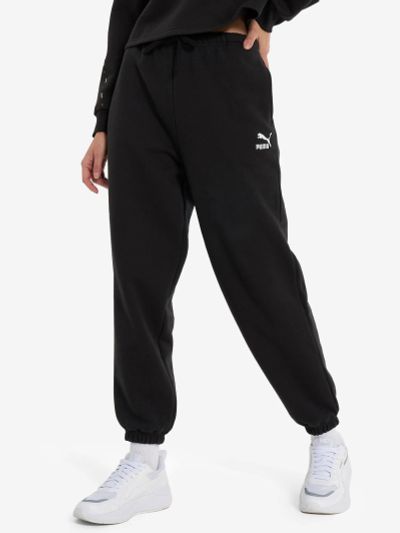 Лот: 23300550. Фото: 1. Брюки женские PUMA, Черный. Спортивные брюки, штаны