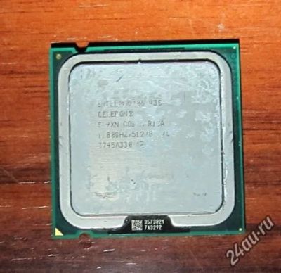 Лот: 5927526. Фото: 1. Процессор 430 Intel Celeron D... Процессоры