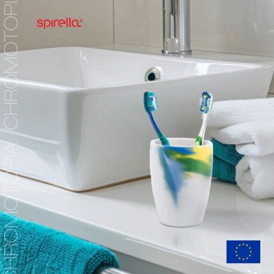 Лот: 24941740. Фото: 1. Стакан для зубных щеток Spirella... Аксессуары для ванной
