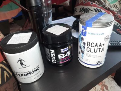 Лот: 16850808. Фото: 1. Креатин и Преворкаут и BCAA+глютамин. Спортивное питание, витамины