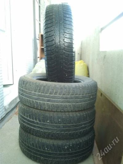 Лот: 1172804. Фото: 1. Продам комплект зимних шин. Amtel... Шины