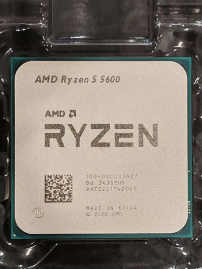 Лот: 24581098. Фото: 1. Процессор AMD Ryzen 5 5600 3,5Мгц... Процессоры