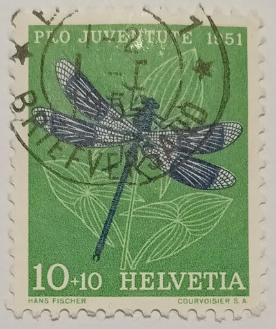 Лот: 25280697. Фото: 1. Марка_Швейцария,10+10 Ct.- сентиме... Марки