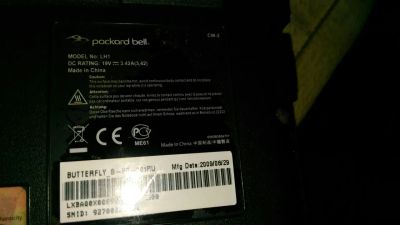 Лот: 8916438. Фото: 1. Ноутбук Packard bell butterfly... Ноутбуки
