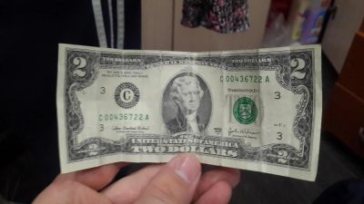 Лот: 7718467. Фото: 1. Продам 2 доллара(Two Dollars... Америка