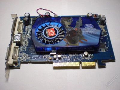 Лот: 2703566. Фото: 1. Sapphire Radeon HD 3650 AGP 512Mb. Видеокарты