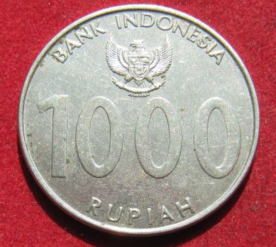 Лот: 18954489. Фото: 1. Индонезия 1000 рупий, 2010 г. Остальные страны