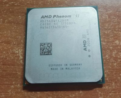 Лот: 24664589. Фото: 1. Процессор AMD Phenom II X2 560. Процессоры