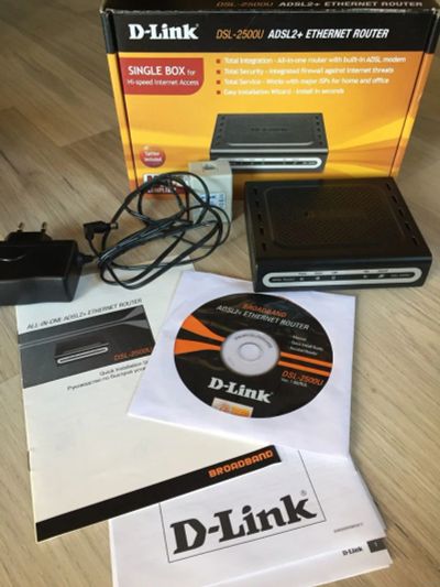 Лот: 13124048. Фото: 1. роутер D-Link DSL-2500U aбсолютно... Маршрутизаторы (роутеры)