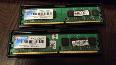 Лот: 9703159. Фото: 1. Оперативна память DDR 2 Patriot... Оперативная память