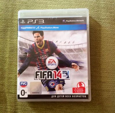 Лот: 4326323. Фото: 1. FIFA 14 ps3: полностью на русском... Игры для консолей