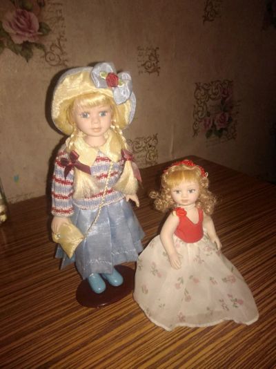 Лот: 11891364. Фото: 1. Фарфоровые интерьерные куклы. Куклы